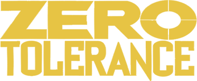 Zero Tolerance logo for Sega Mega Drive